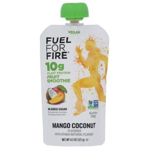 Fuel For Fire – Protein Smoothie Vegan Mango Coconut, 4.5 oz