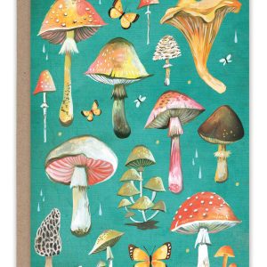 Biely & Shoaf – Mushrooms Blank Card