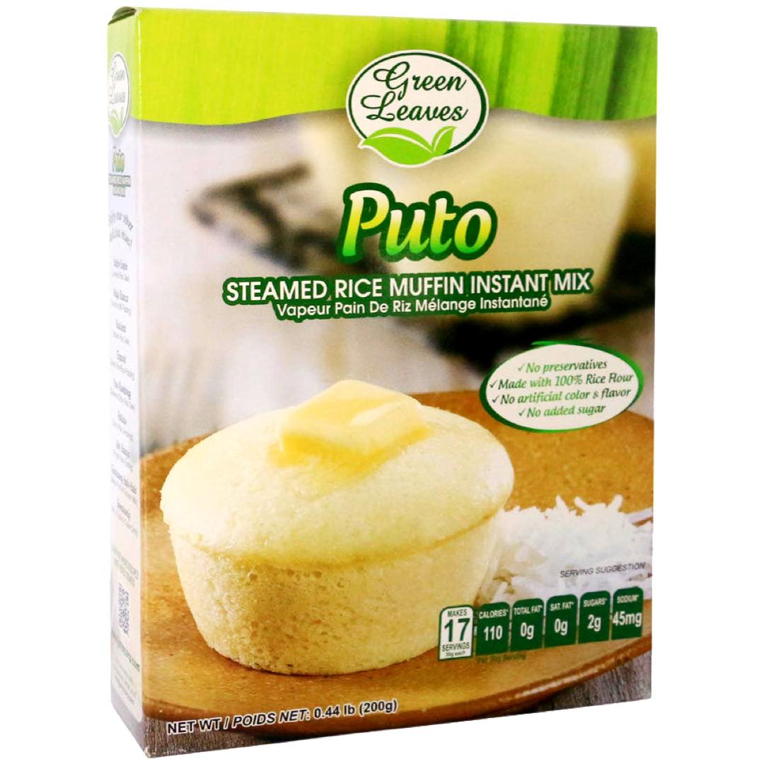 Green Leaves – Puto – Steamed Rice Muffin – Instant Mix – 200 G