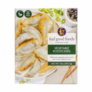 Feel Good Foods – Gluten-Free Vegetable Dumplings | Buy Now at PlantX