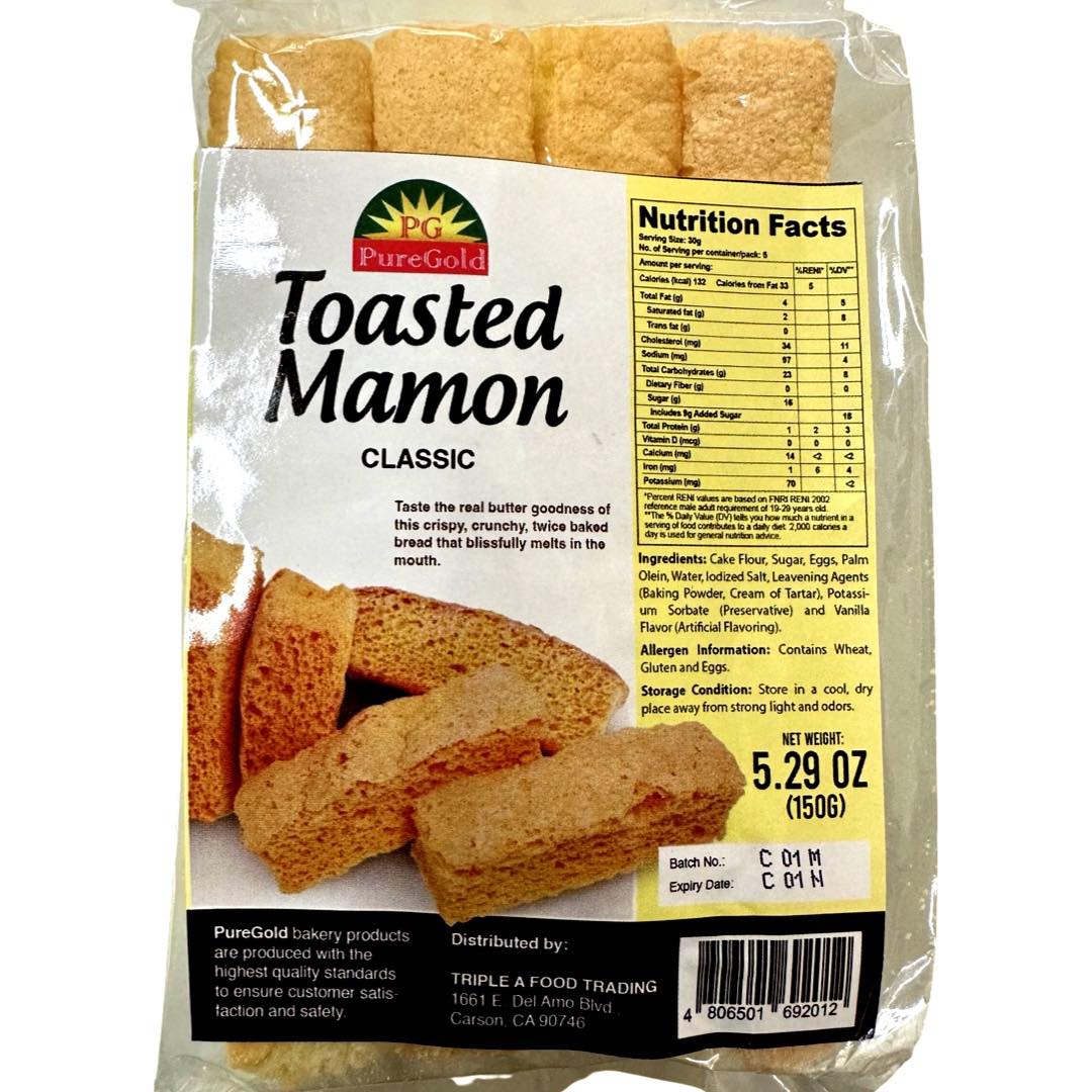 PureGold – Toasted Mamon Classic – 150 G