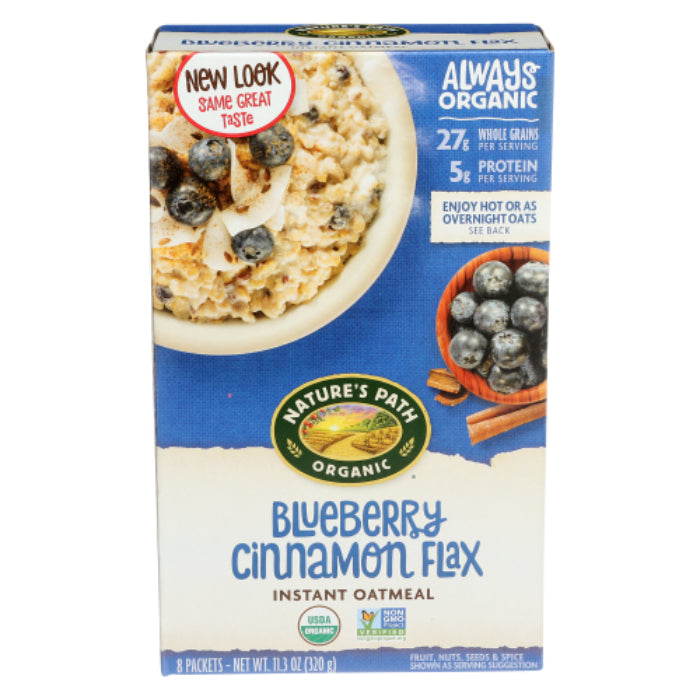 NATURES PATH OATMEAL OPTIMUM ORGANIC 8CT 11.2 OZ – Pack of 6
