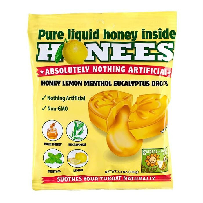 Honees Honey Lemon Throat Drops – 3.5 oz