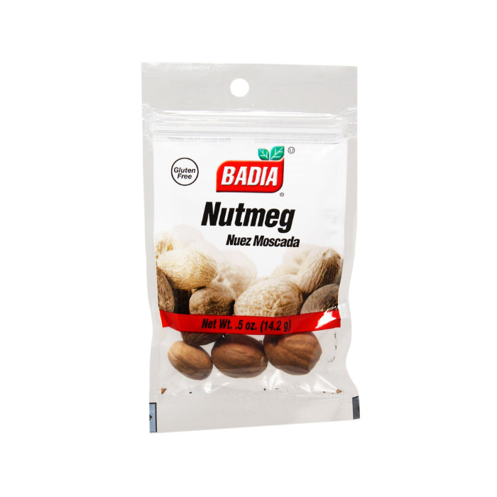 Badia – Nutmeg Whole 4Ct Cello, 0.5 Oz – Pack of 12