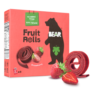 BEAR Snacks – Fruit Rolls Halloween Variety Pack, 8.4oz | Pack of 5
