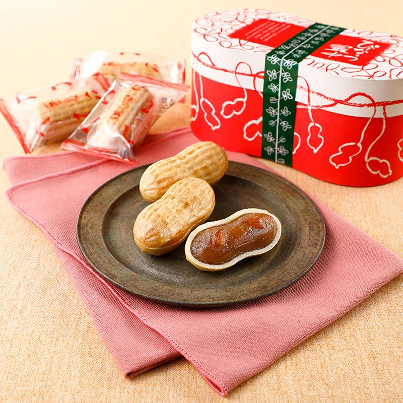 Nagomi Yoneya’s Peanut Monaka (8 pieces) – Traditional Japanese Sweet from Chiba
