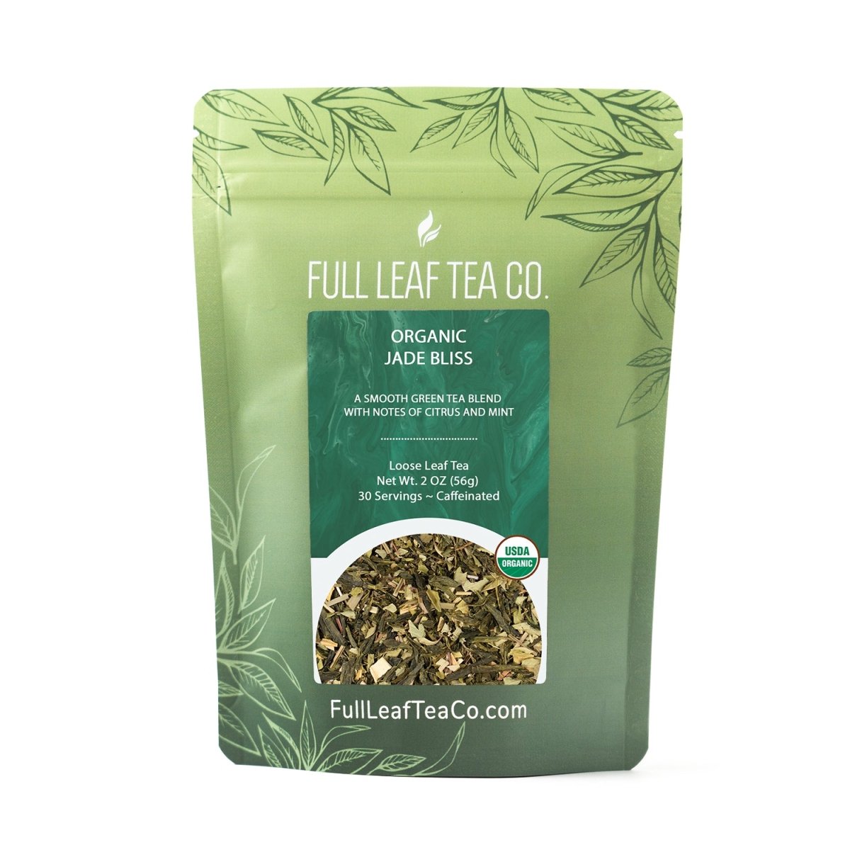 Organic Jade Bliss Retail Bags – Case of 6
