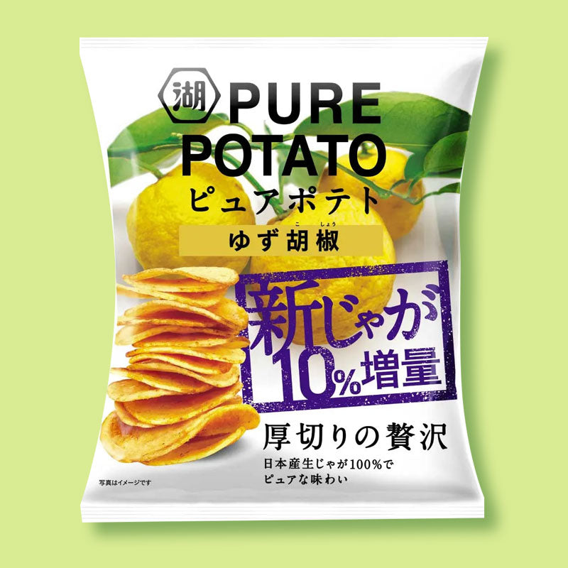 Koikeya Pure Potato Chips – Yuzu Pepper