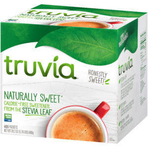 Truvia Stevia Natural Sweetener, 400 count