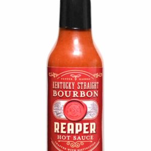 Kentucky Straight Bourbon Reaper Pepper Hot Sauce, 5oz.