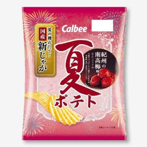 Calbee Summer Potato Chips – Kishu Nanko Plum