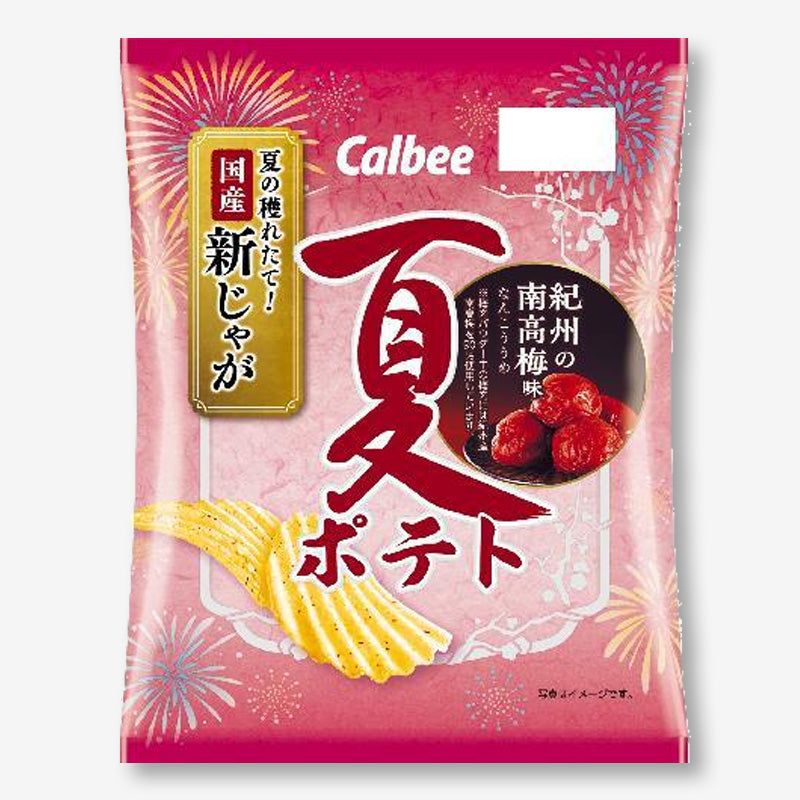 Calbee Summer Potato Chips – Kishu Nanko Plum