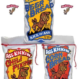 Ass Kickin Chili and Bread Gift Set, 3/16oz.