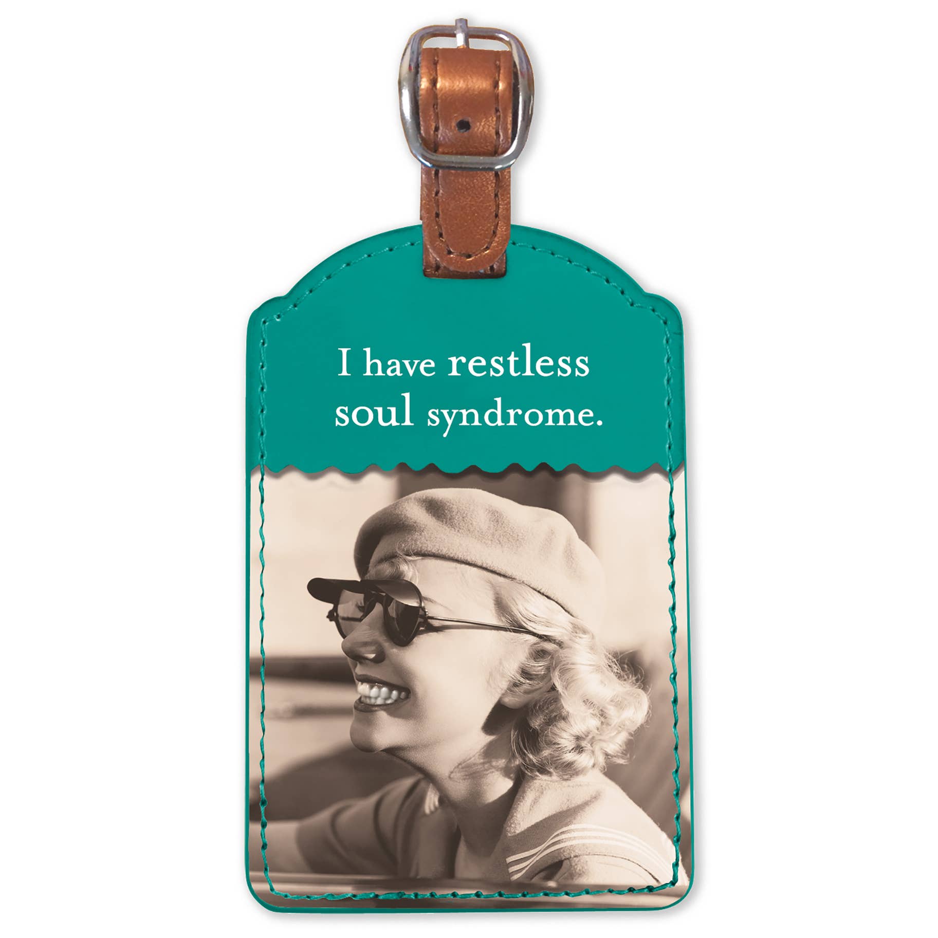 Shannon Martin Design – Restless Soul Syndrome Luggage Tag