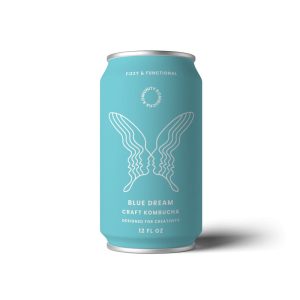 RMBR Kombucha Dream Blue Spirulina Can – 24 can x 12 oz case