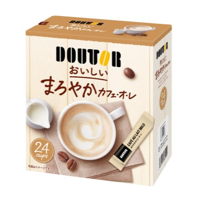 Doutor Coffee Stick Mild Café au Lait (Coffee Milk) 24 Stick Made in Japan – Tokyo Sakura Mall