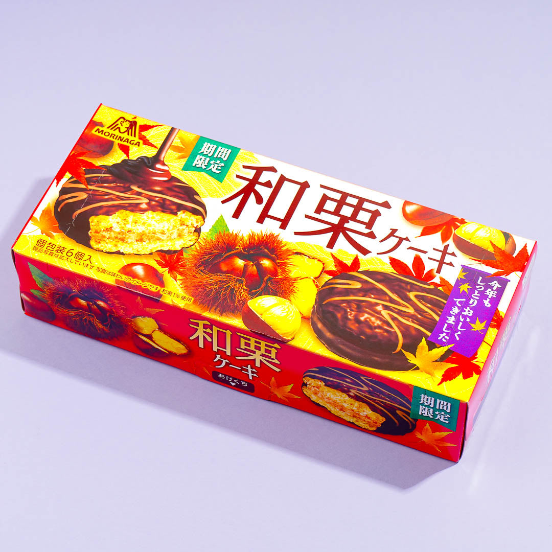 Morinaga Angel Pie Snacks – Chestnut