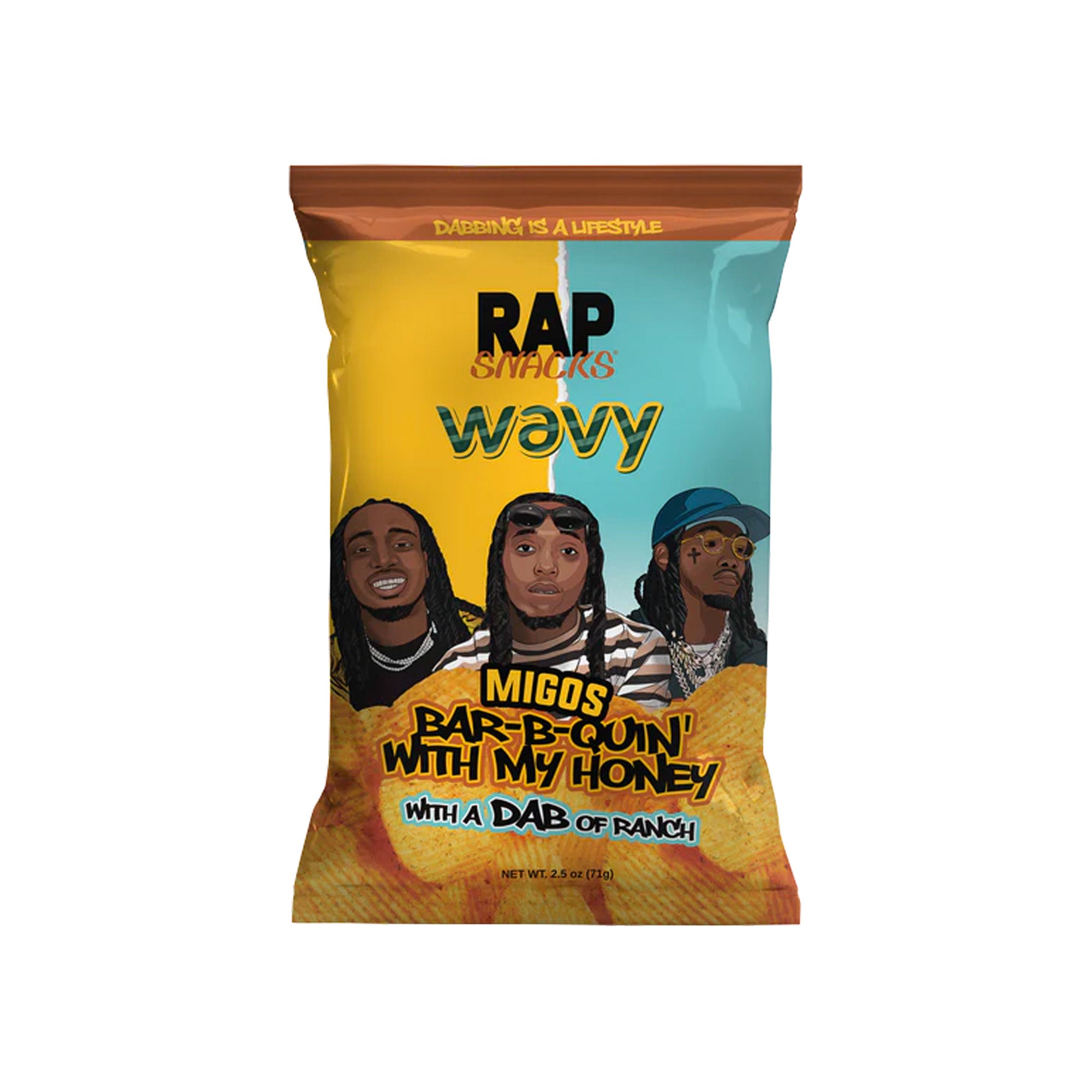 Rap Snacks Migos Bar-B-Quin’ With My Honey With a Dab of Ranch (US)