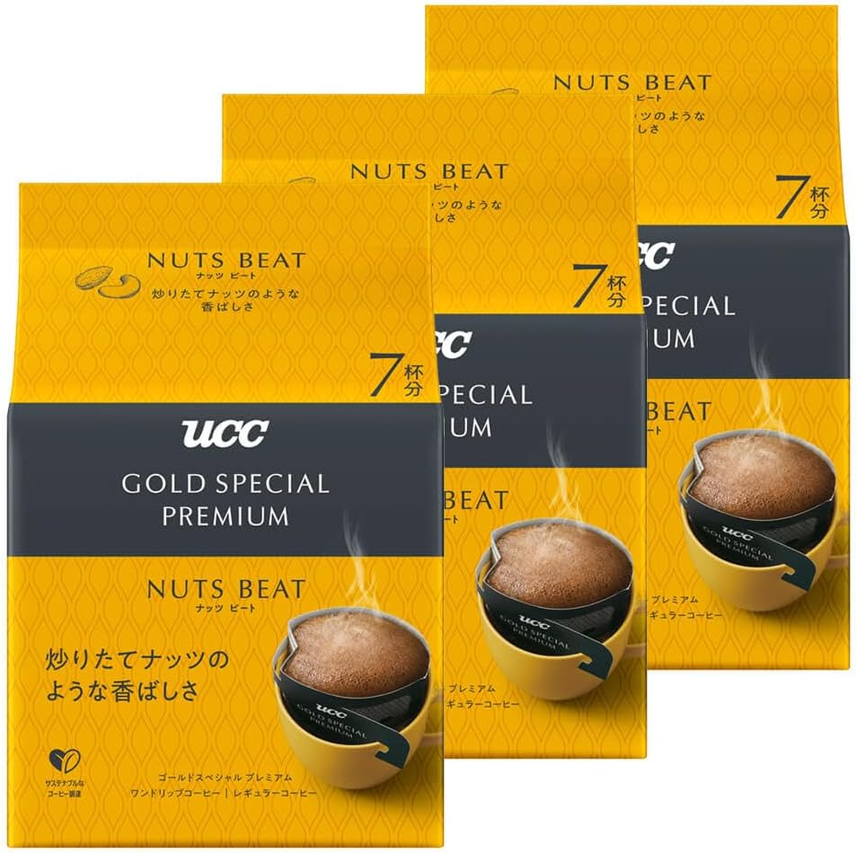 UCC GOLD SPECIAL PREMIUM One Drip Coffee PEANUTS BEAT 3 Packs Japan – Tokyo Sakura Mall