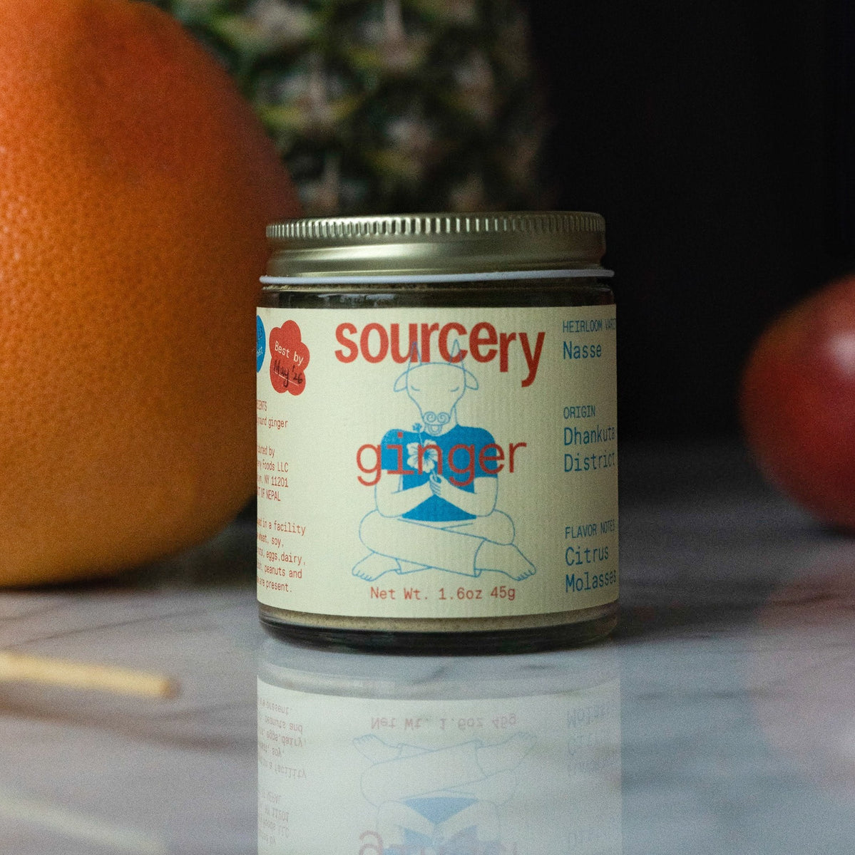 Sourcery Ginger – 6 Jars x 1 Case