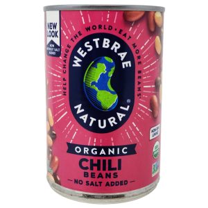 Westbrae Organic No Salt Added Chili Beans – 15oz.
