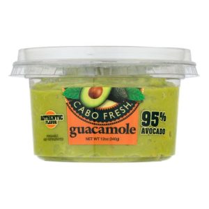 Cabo Fresh – Organic Guacamole Authentic Flavor, 12 Oz (Pack Of 6)