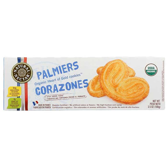 Natural Nectar – Organic Palmiers Pastries, 3.5oz