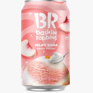 Baskin Robbins Peach Yogurt Milky Soda