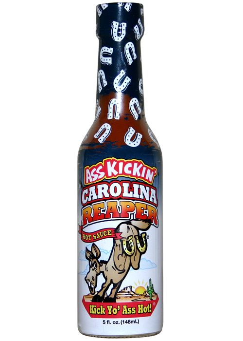 Ass Kickin’ Carolina Reaper Hot Sauce, 5oz.
