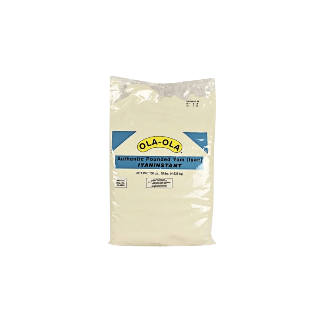 Ola Ola Authentic Pounded Yam – Traditional Nigerian Staple for Easy Enjoyment
