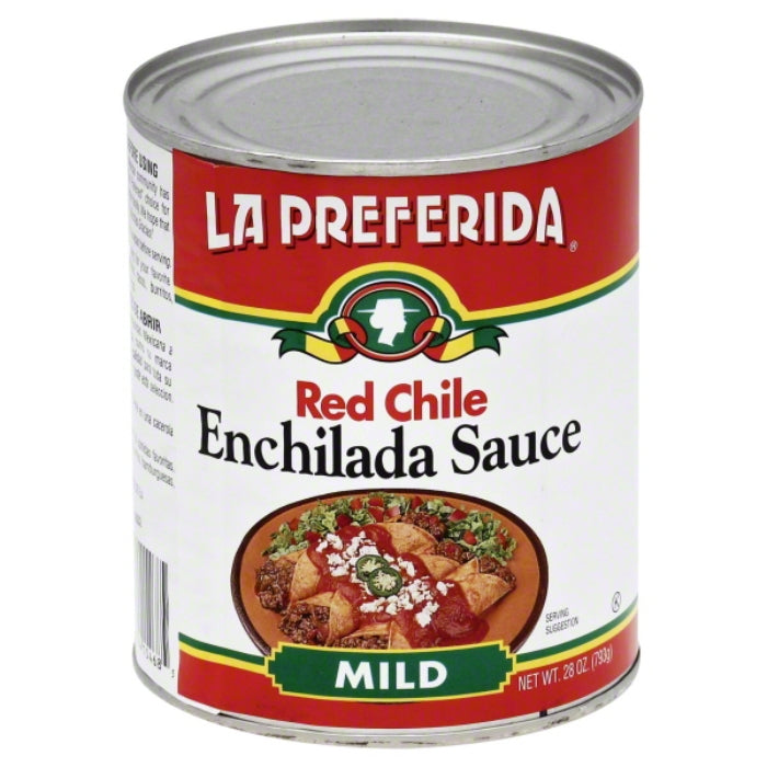 La Preferida – Mild Enchilada Sauce, 28 Oz – Pack of 12