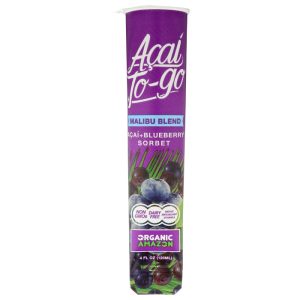 Acai To Go – Sorbet Blueberry, 4 Fo – Pack of 15