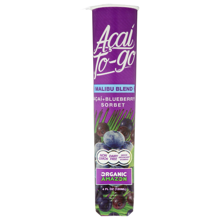 Acai To Go – Sorbet Blueberry, 4 Fo – Pack of 15