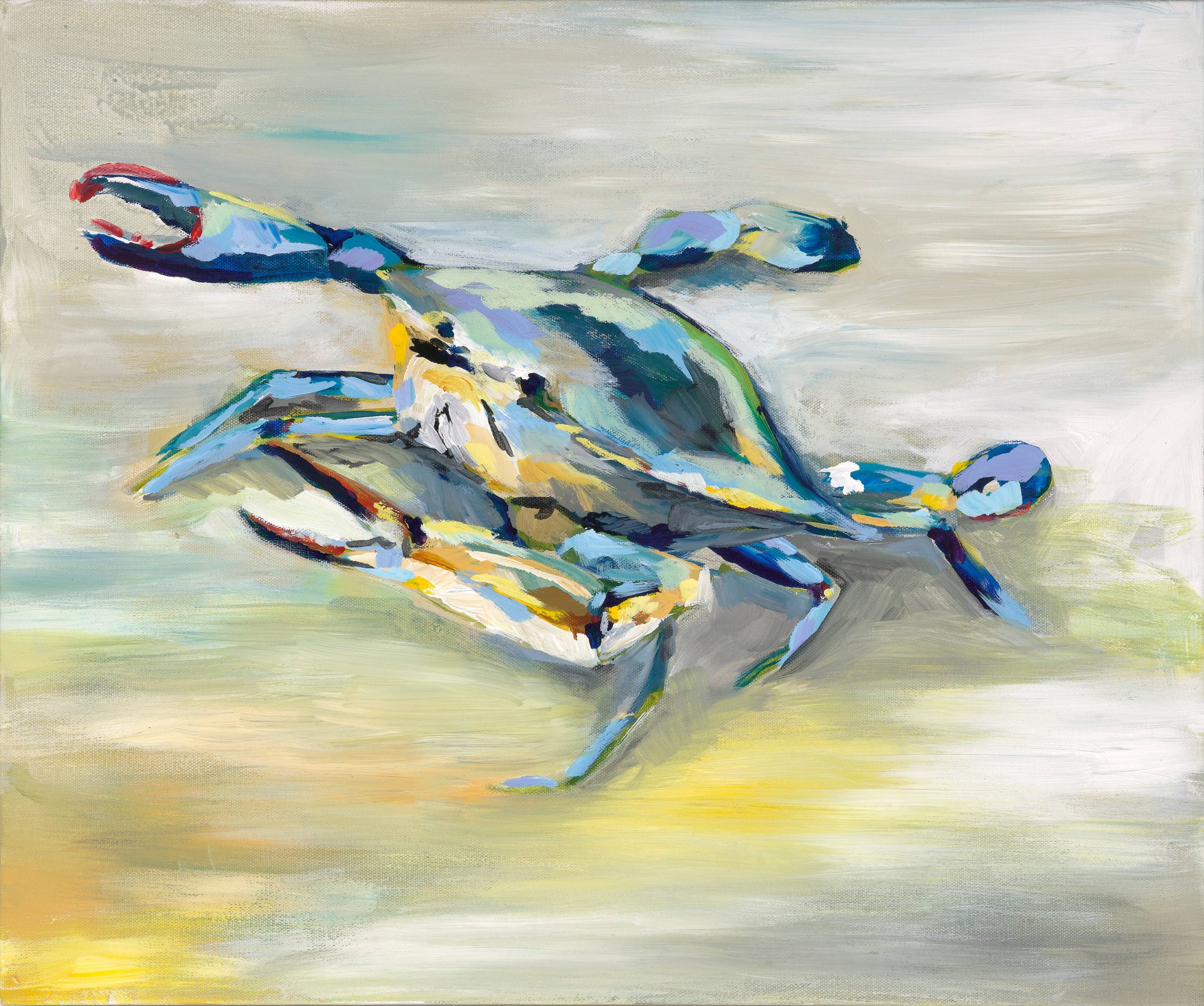Kim Hovell Art – Atlantic Crab Print: 8×10
