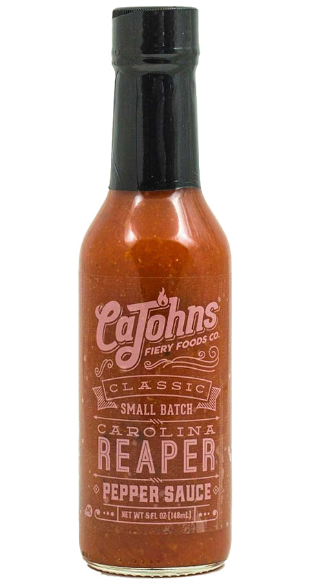 Cajohn’s Classic Small Batch Carolina Reaper Pepper Sauce