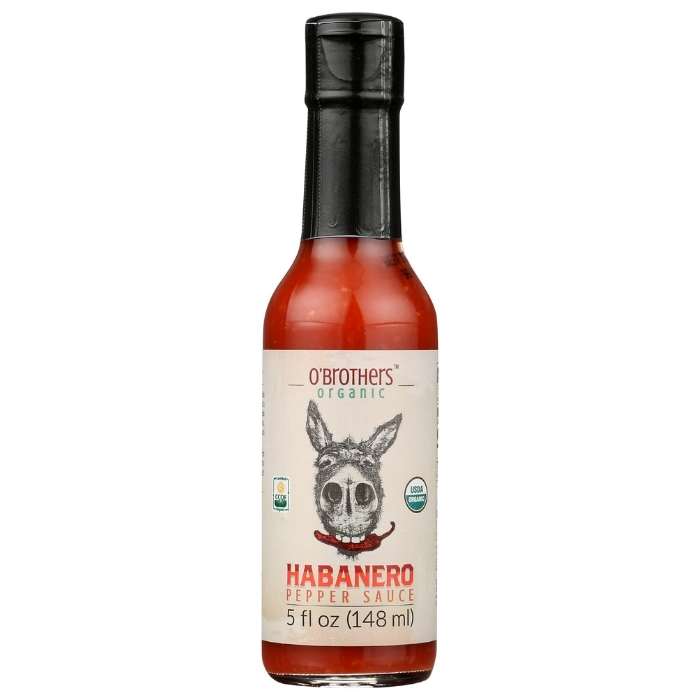 O’Brothers Organic – Habanero Pepper Sauce, 5oz