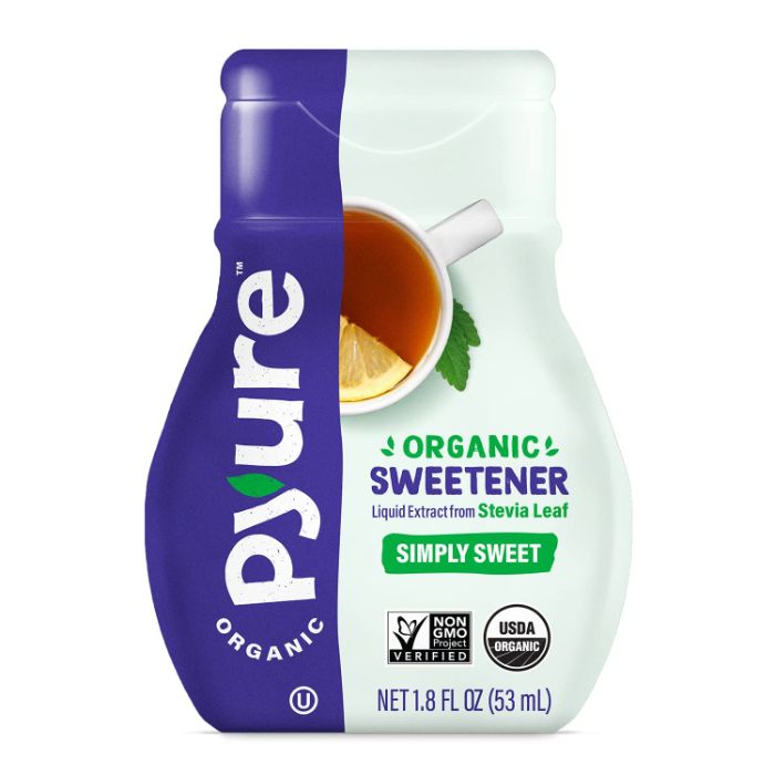 Pyure – Sweetener Drops Stevia Organic 1.8 Fl Oz | Pack Of 6