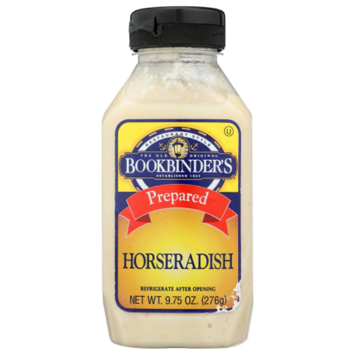 Bookbinder’s – Prepared Horseradish, 9.75 oz – Pack of 9