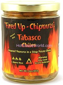 Fired Up – Chipnuts Tabasco Flavored