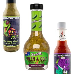 Best Of Agave Hot Sauces Gift Set, 3/5oz.