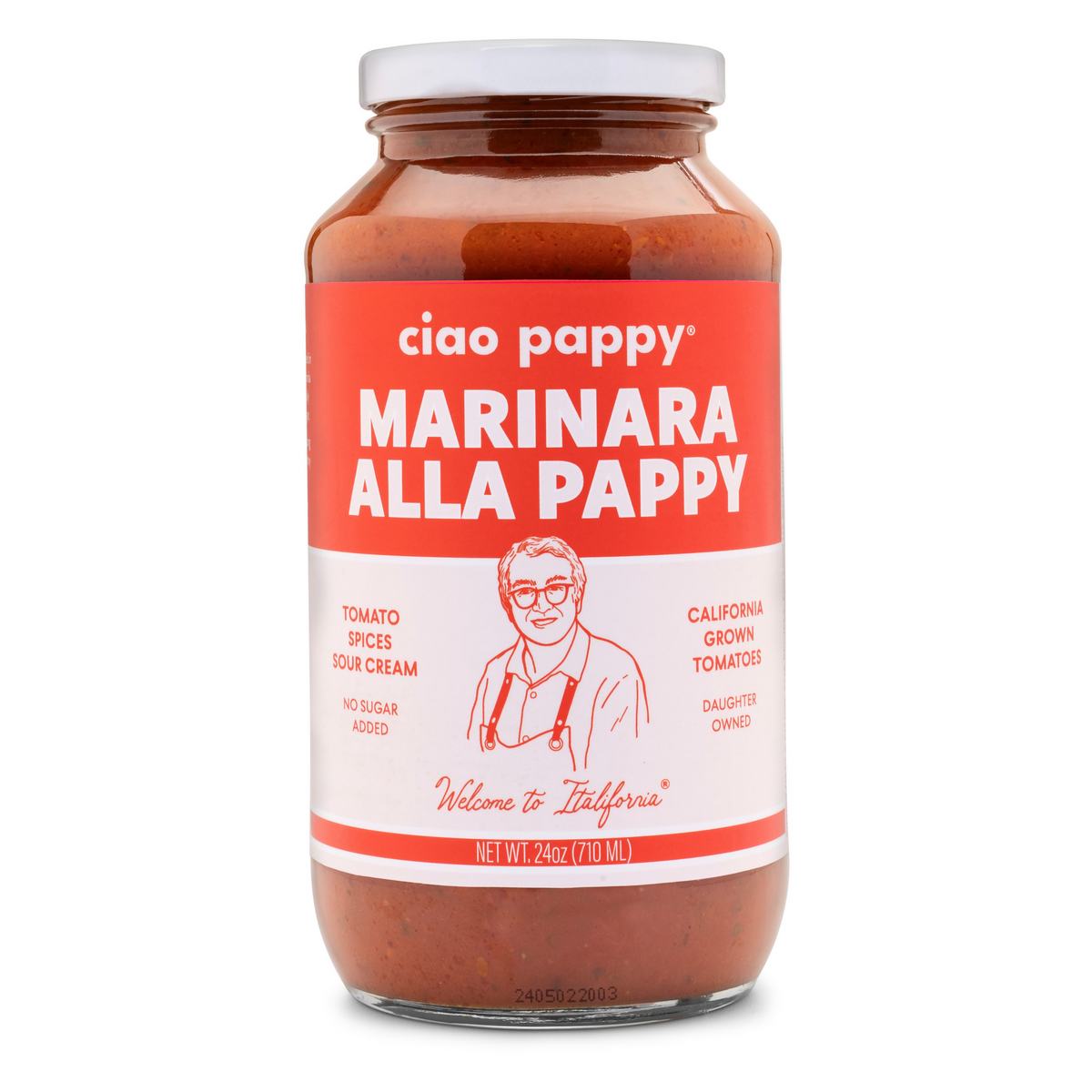 Ciao Pappy Marinara alla Pappy bottle – 12 bottles case