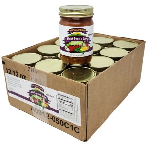 Case of 12 Fox Valley Black Bean and Corn Salsa