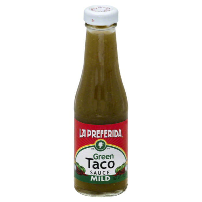 La Preferida – Mild Green Taco Salsa, 7 Oz – Pack of 12