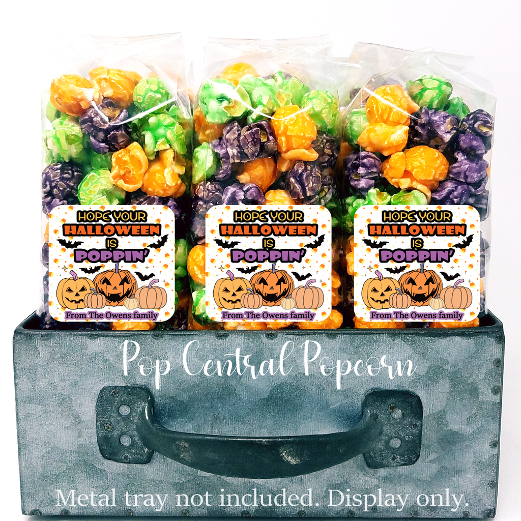 Hope Your Halloween is Poppin – Popcorn Party Favors