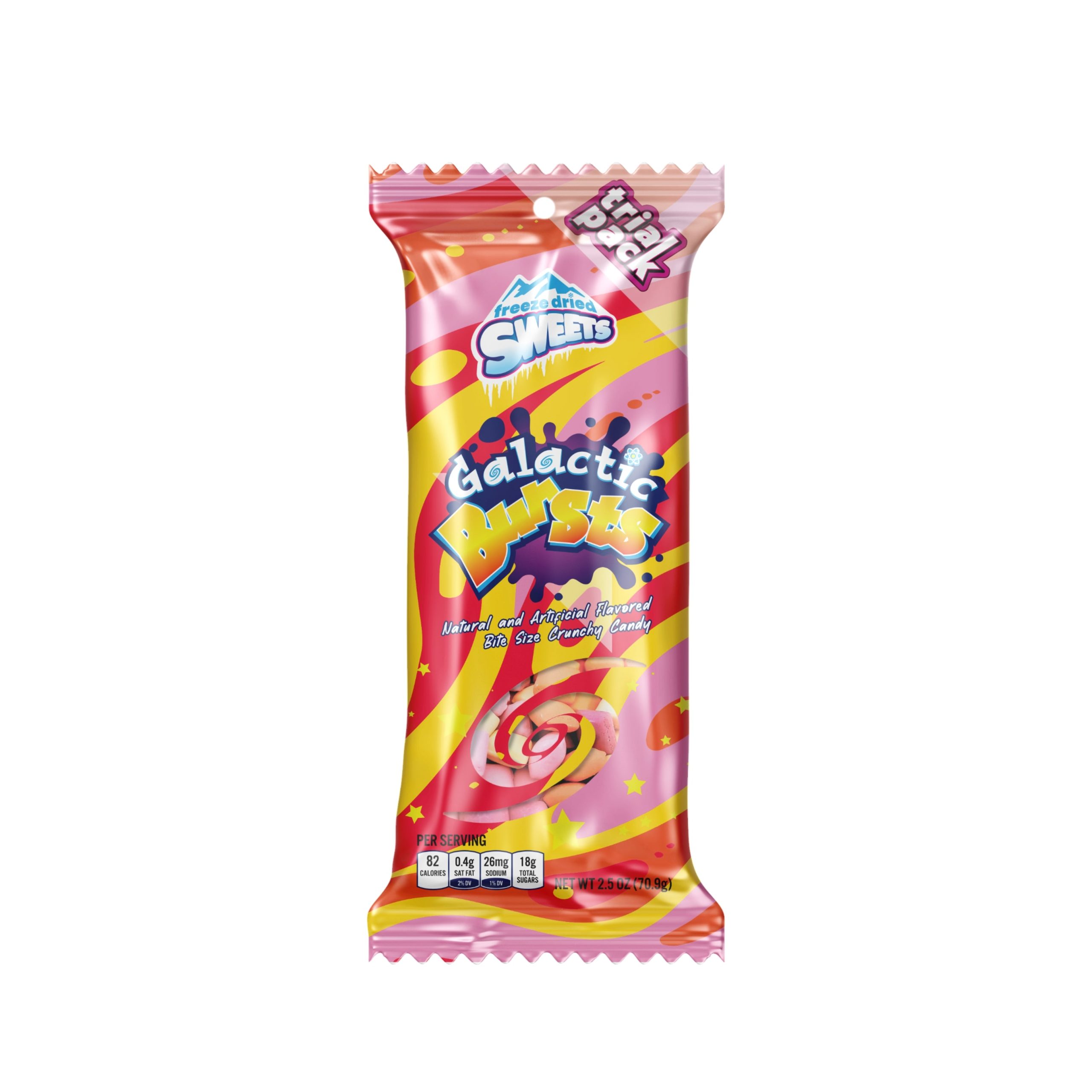 Freeze Dried Sweets Galactic Bursts (2.5oz)(USA)