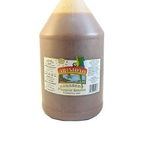 Trinidad Extra Hot Pepper Sauce, 1 Gallon.