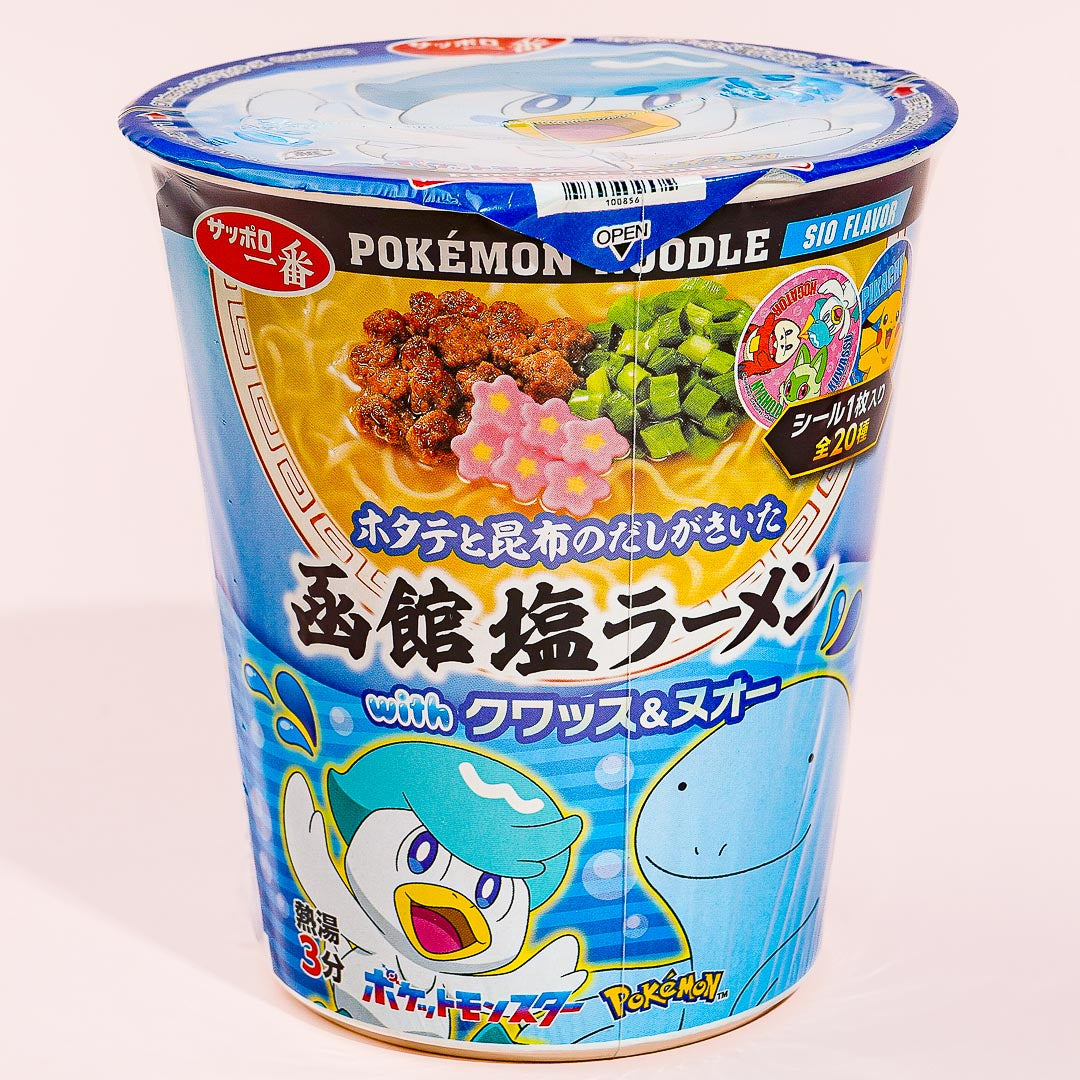 Pokemon Sapporo Ichiban Noodle Cup – Hakodate Salt Ramen