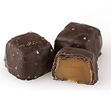 Asher’s Dark Chocolate Vanilla Caramels With Sea Salt