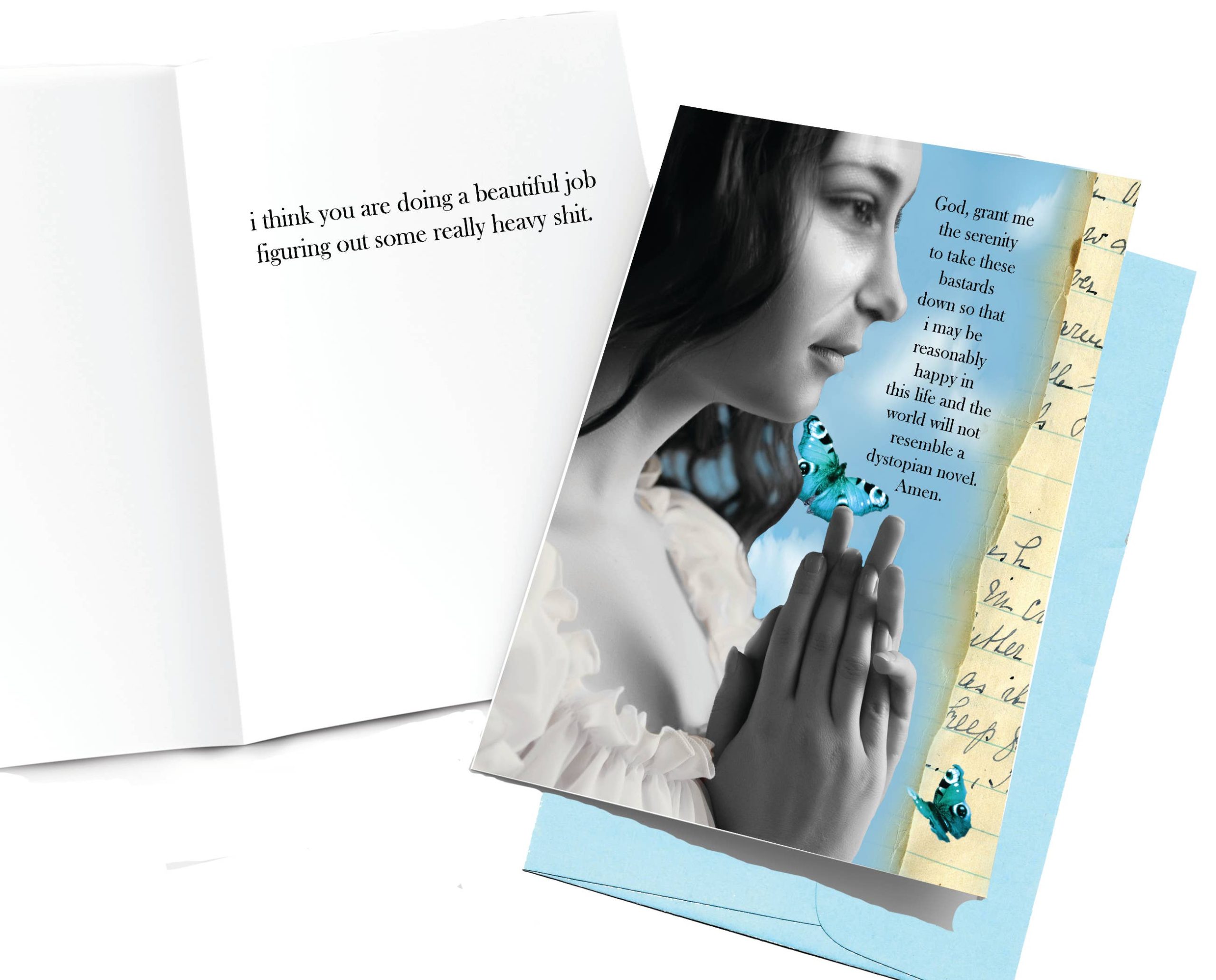 Erin Smith Art – 377 Dystopian Greeting Card