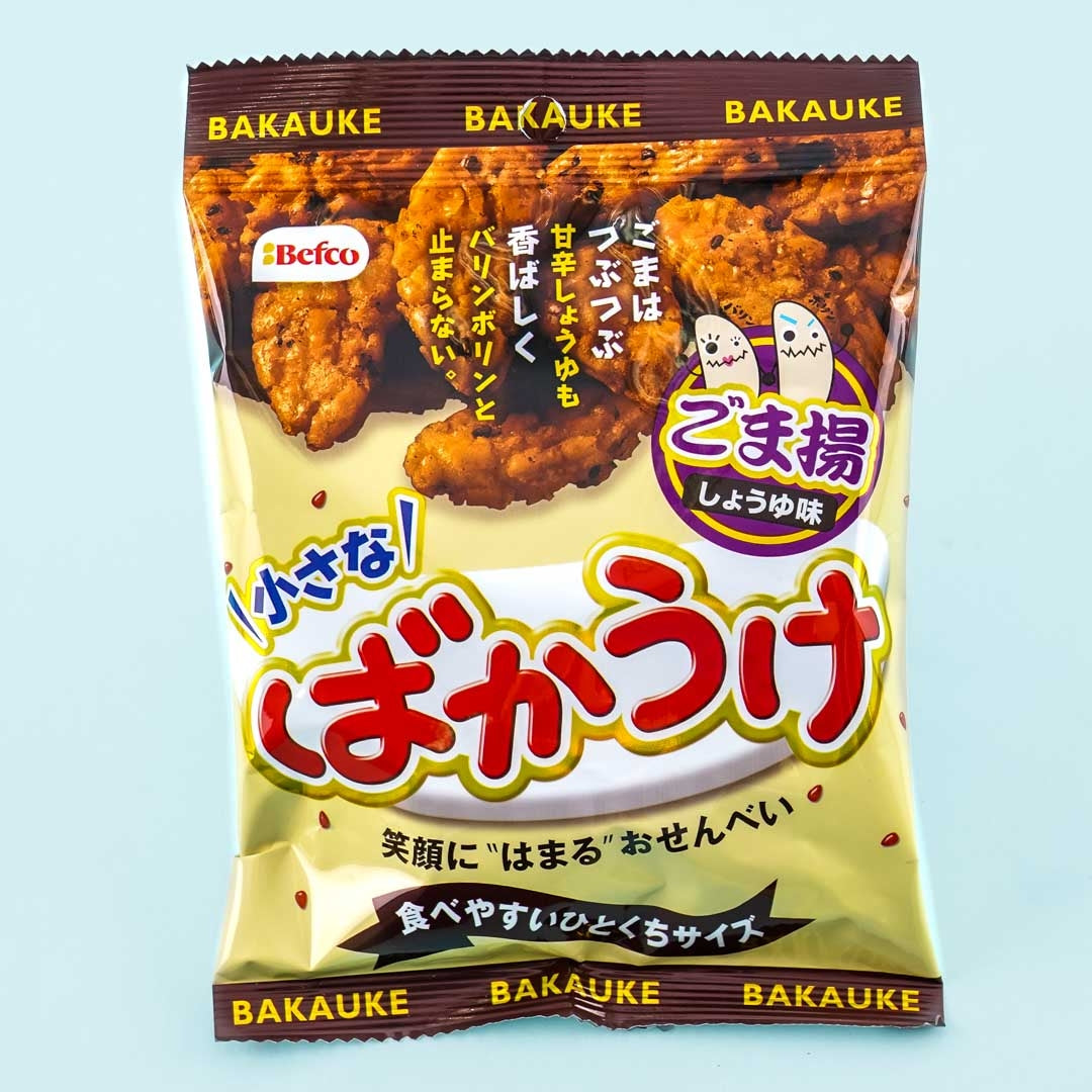 Befco Kuriyama Bakauke Rice Crackers – Fried Sesame & Soy Sauce